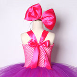 Lol Dolls Birthday Party Tutu Dress - Handmade Kids LOL Costume & Pink Bow Headband - Lilas Closet
