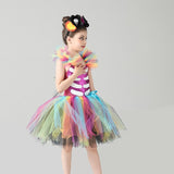 Kids Day of the Dead Skeleton Halloween Costume - Girls The Book of Life Tutu Dress - Birthday Party Outfit - Day of the Dead Dress Up - Lilas Closet