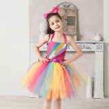 Kids Rainbow Jojo Siwa Tutu Dress - Girls Jojo Siwa Costume - Bright Tutu Dress - Jojo Siwa Birthday Party - Jojo Birthday Party - Lilas Closet