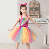 Kids Rainbow Jojo Siwa Tutu Dress - Girls Jojo Siwa Costume - Bright Tutu Dress - Jojo Siwa Birthday Party - Jojo Birthday Party - Lilas Closet