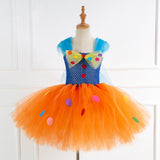 New Clown Inspired Tutu Dress Girl Circus Party Dress Cute Christmas Present for Baby Girls Toddler Clothes Tutu Dresses for Girls - Tutu-Dresses.com
