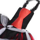 Poisonous Widow Spider Tutu Dress - Girls Halloween Costumes with Spider Headband - Tutu-Dresses.com