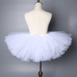 Pure White Flower Girls Tutu Skirt - Ballet Dance Tutu Birthday Party Outfit - Tutu-Dresses.com