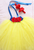 Snow White Princess Dress Baby Girl Cosplay Costume Baby Tutu Dress Wedding Party Toddler 1 Year Birthday Dress Snow White Fancy Dress - Tutu-Dresses.com