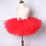 Red Girls Tutu Skirt - Ballet Dance Tutu Birthday Party Outfit - Tutu-Dresses.com