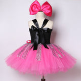 Lol Dolls Diva Birthday Party Tutu Dress - Handmade Kids LOL Costume with Large Pink Bow Headband - Tutu-Dresses.com